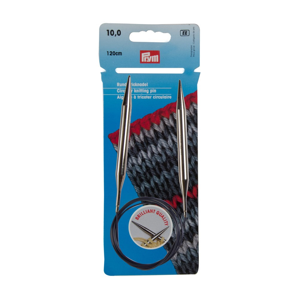 PRYM 10 mm 120 cm Parlak Misinalı Şiş -212237